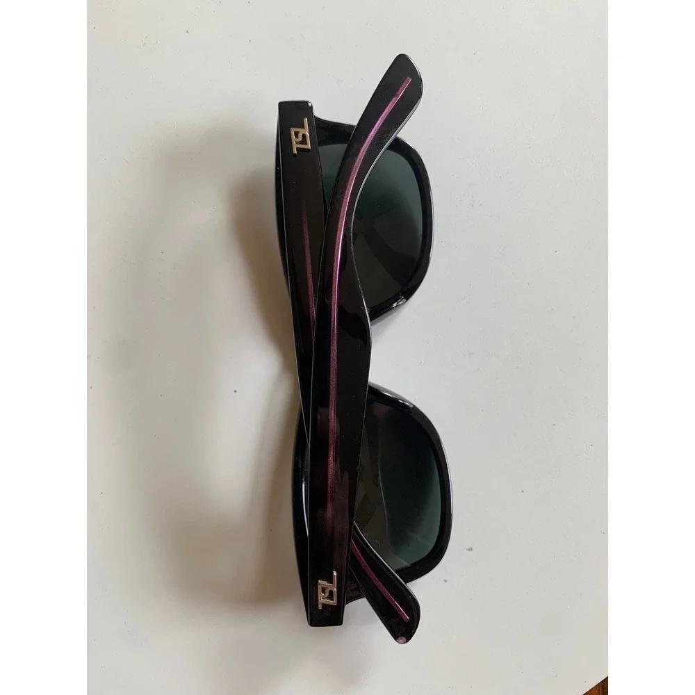 TSL Black Polarized Sunglasses Iridescent Mirror Lens Cat 3